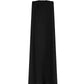 Black Cape Gown with Gold Floral Embroidery and Jewel Accents