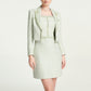 Pastel Tweed Jacket and Dress Set