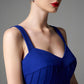 Royal Blue Bandage Bodycon Midi Dress