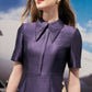 Silk Shirt Dress with Floral Hem for Chic Occasions