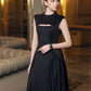 Black Cutout Evening Gown