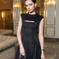 Black Cutout Evening Gown