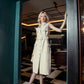 Sleeveless Trench Dress with Belted Waist and Pocket Detail