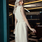 Sleeveless Trench Dress with Belted Waist and Pocket Detail