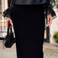 Le SoLeil Leather-Faced Taffeta and lace Blouse