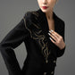 Gabardine Tailored Blazer and Skirt Set