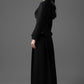 Black Pantsuit with Embellished Blazer